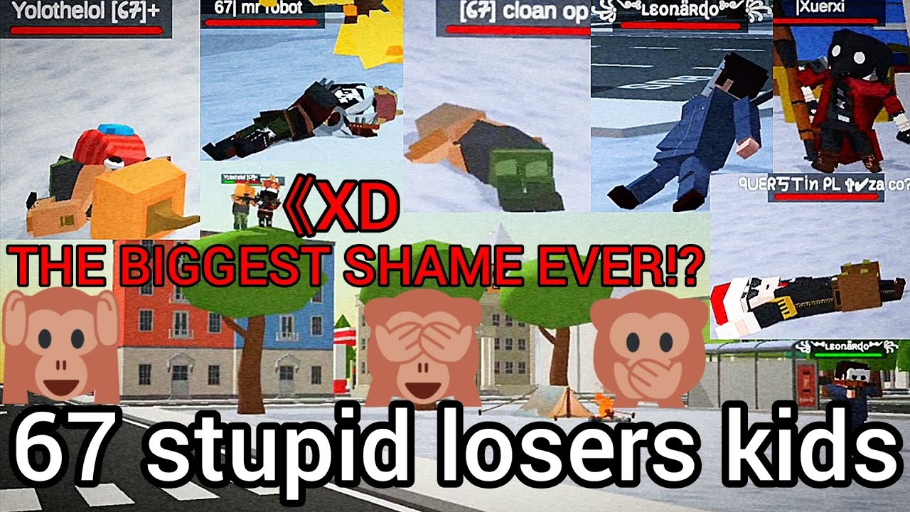 Special for 400 subscribers: 67 stupid losers kids - Simple Sandbox 2