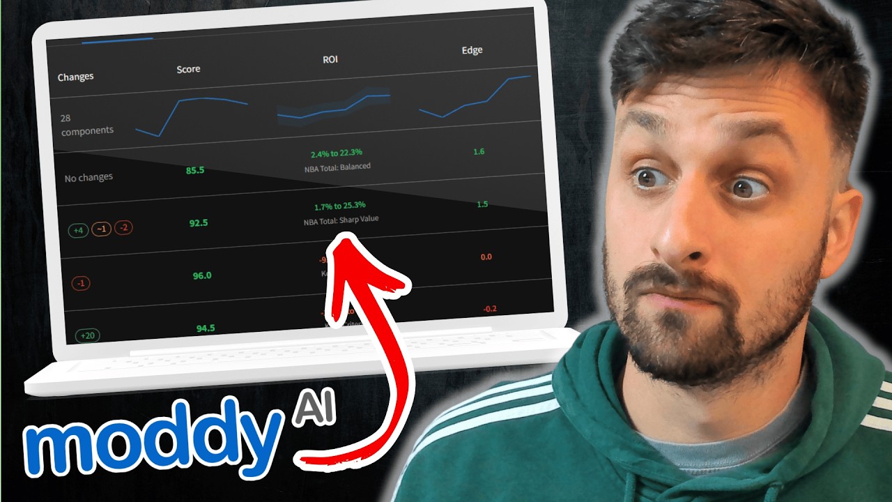 Теперь ЛЮБОЙ может создать модель для ставок на спорт (с помощью Moddy.AI).