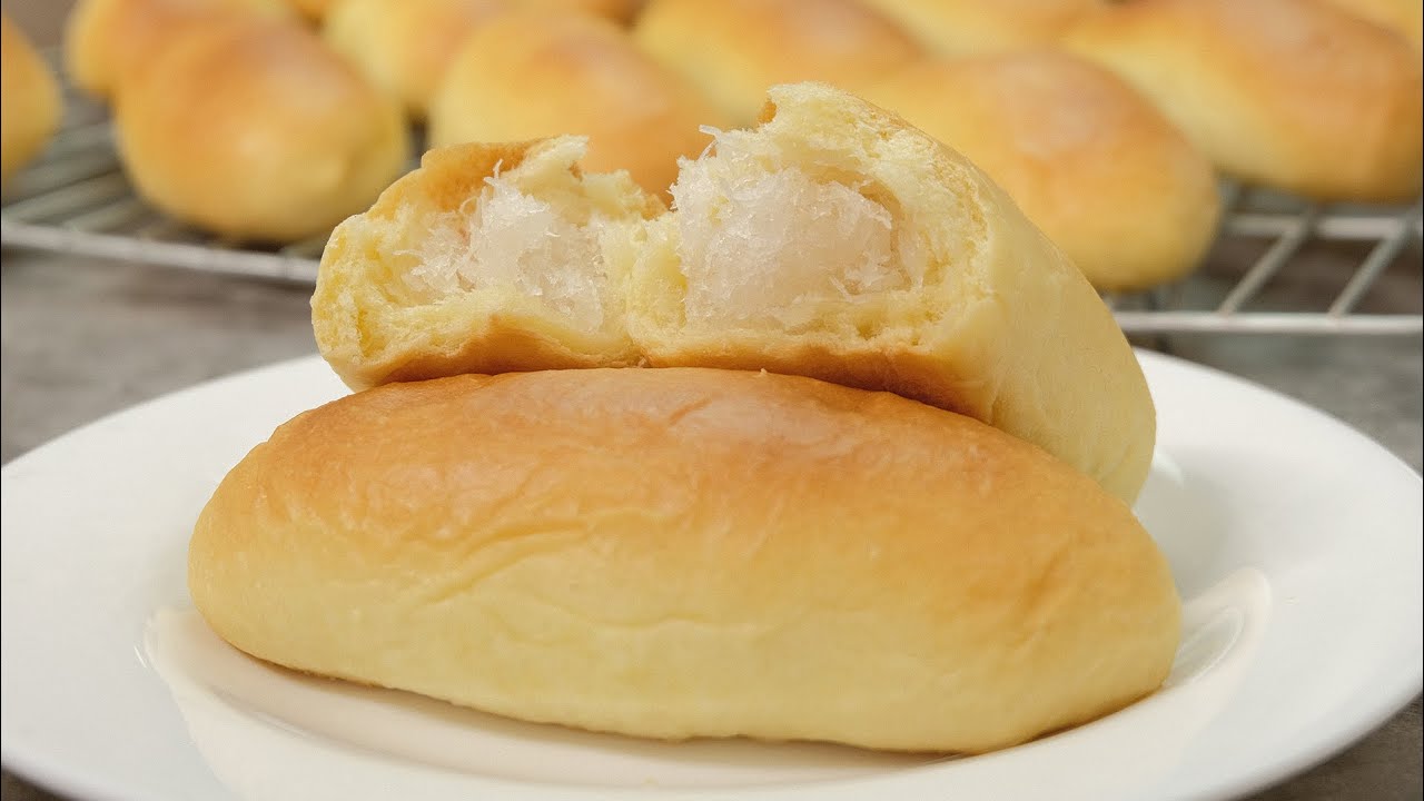 ROTI KELAPA, FULL RESEP DAN CARA MEMBUATNYA