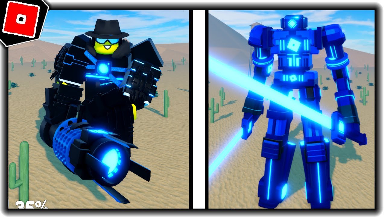 NEW NOVA MECH and UPGRADED LASER LARGE NOOB in THE NOOB EXPERIMENT BATTLEFRONT - Roblox