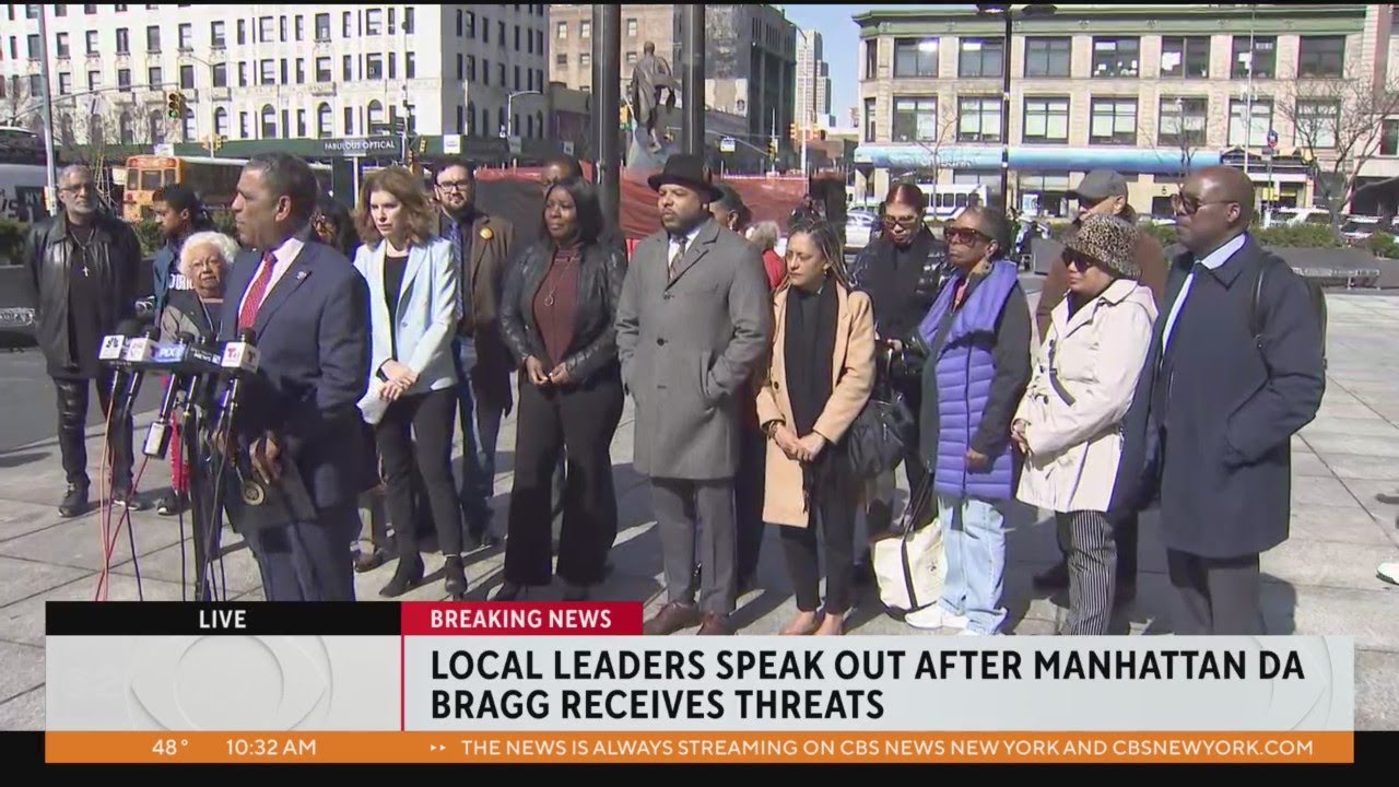 Community leaders condemn threats against Manhattan district attorney