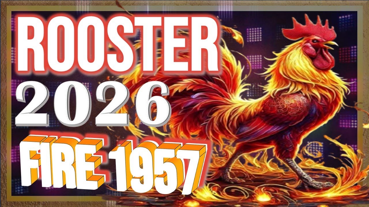 Rooster Horoscope 2026 | Fire Rooster 1957 | January 31, 1957 to February 17, 1958