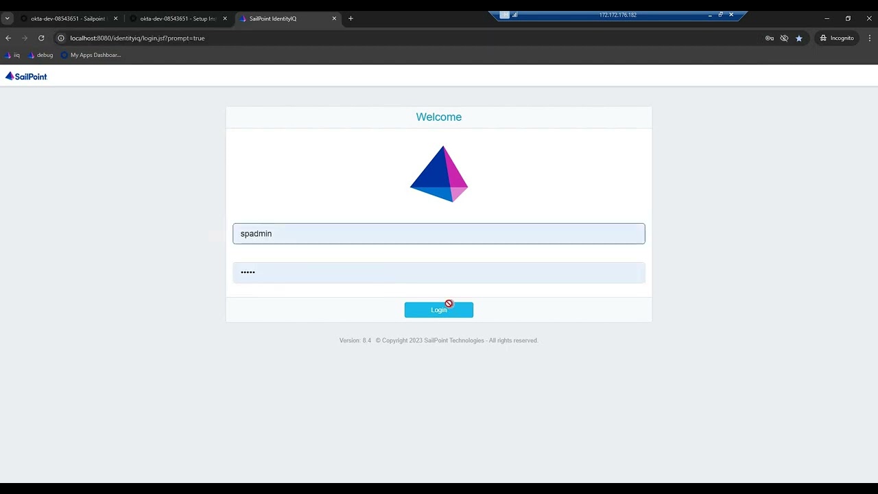 SSO between SailPoint IIQ 8.4 and Okta