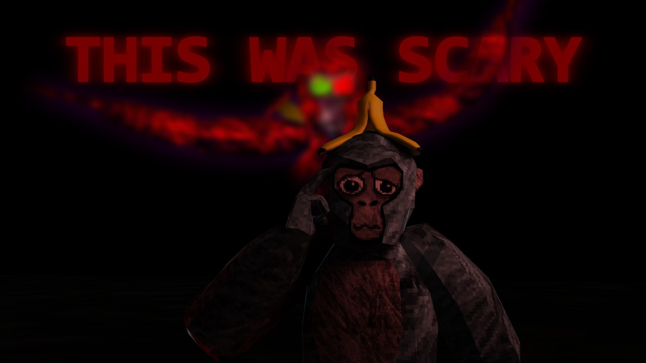 We played the BEST Gorilla Tag Horror Game...