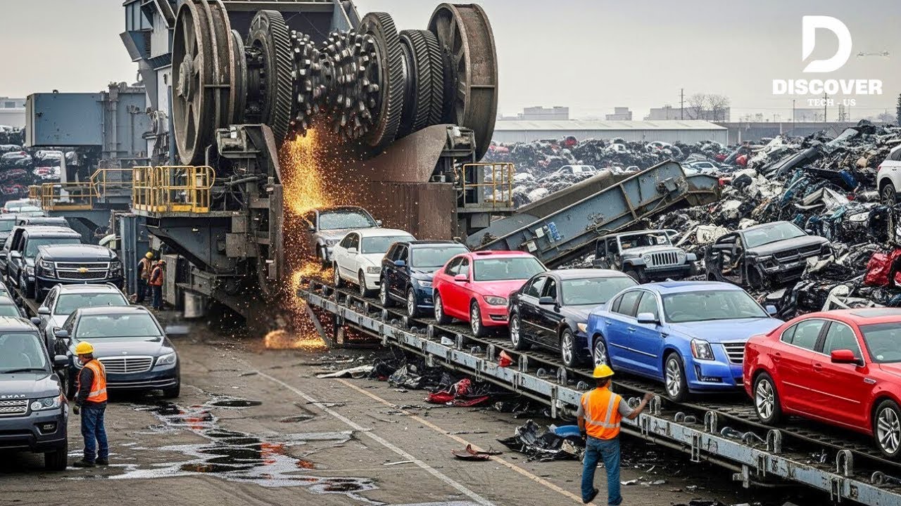 Most Insane Shredding Machines That Destroy Everything! | Discover Tech - US #80
