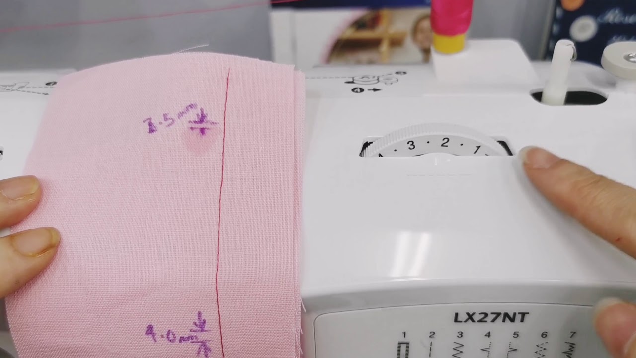 Tutorial 3: Stitch Pattern Selection for Brother LX27NT / AS2730S Basic Sewing Machine