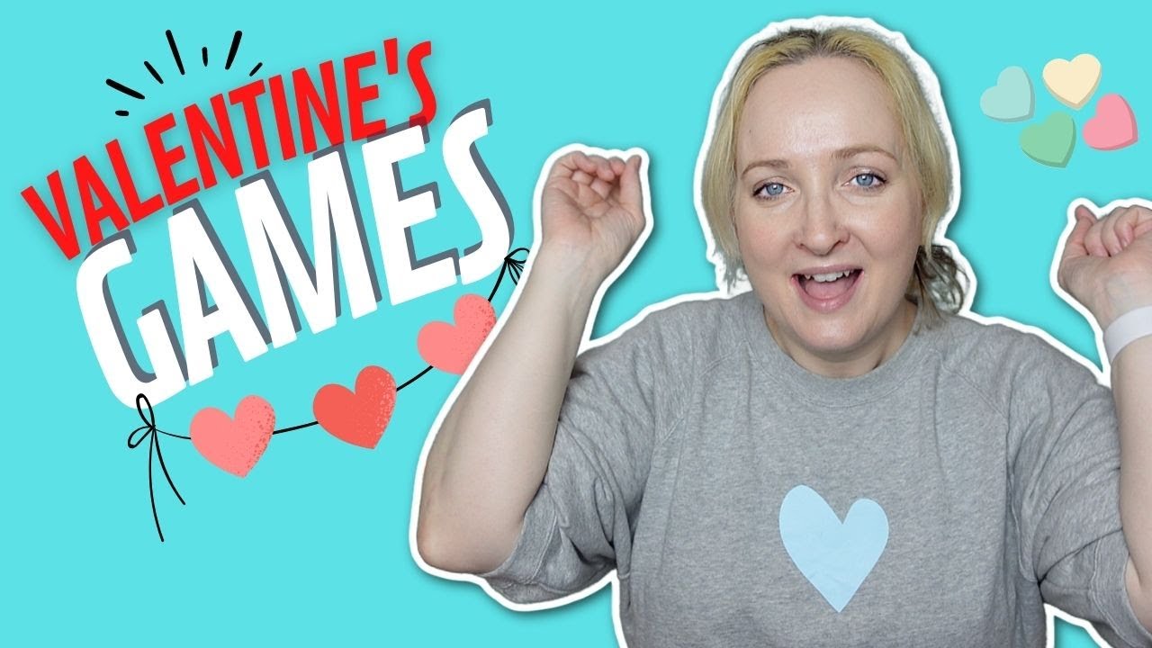 EVERYONE LOVES these VALENTINE'S DAY GAMES | Conversation Heart Candy Games & MORE