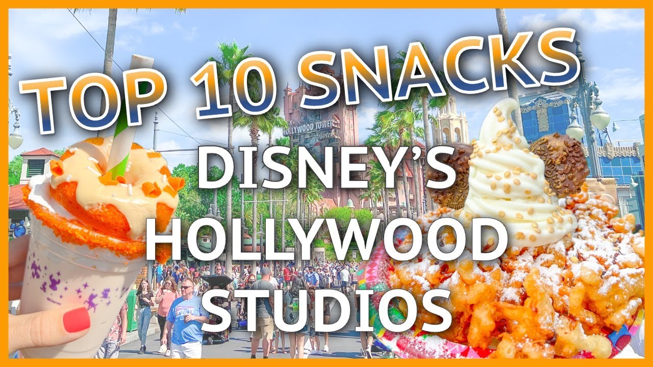 TOP 10 Snacks en DISNEY'S HOLLYWOOD STUDIOS