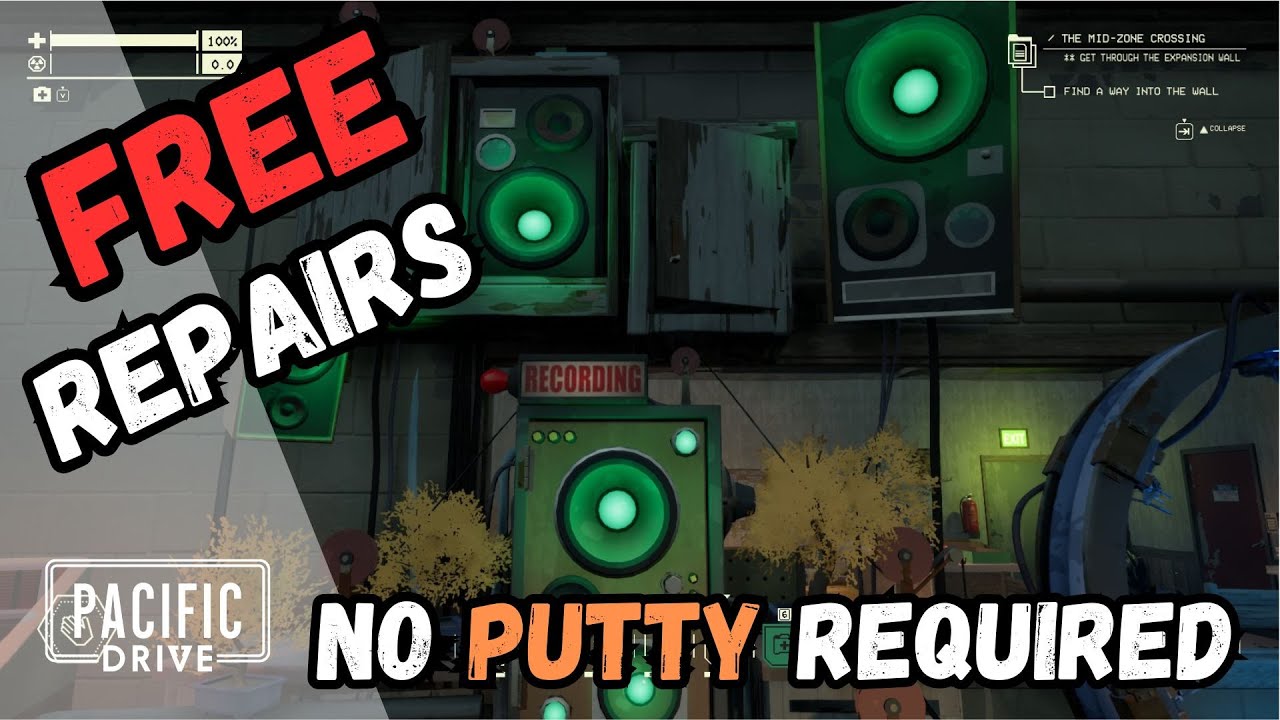 Pacific Drive Tips | How to repair without Putty!!