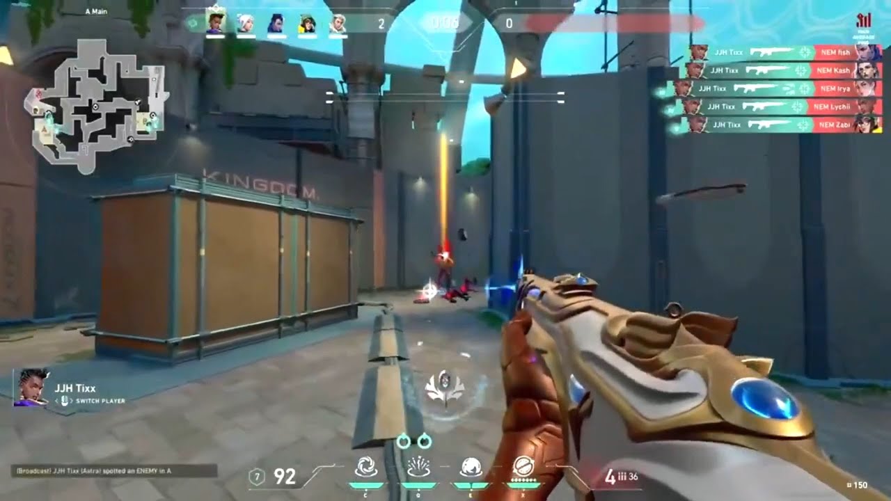 Radiant aimers: 7