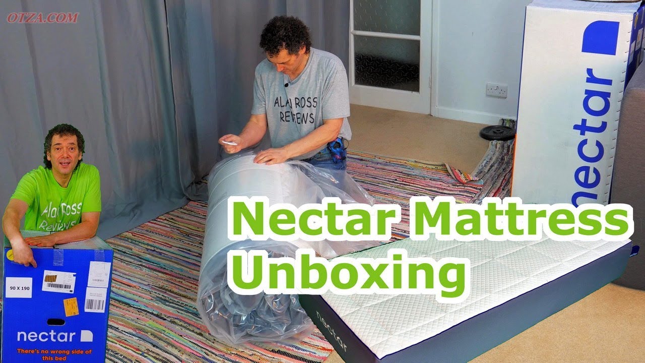 Nectar Mattress Unboxing 2019 - UK version - Best memory Foam Mattress?