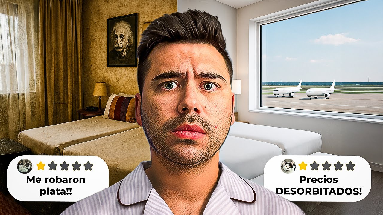 Fui a hoteles con las PEORES RESE&Ntilde;AS