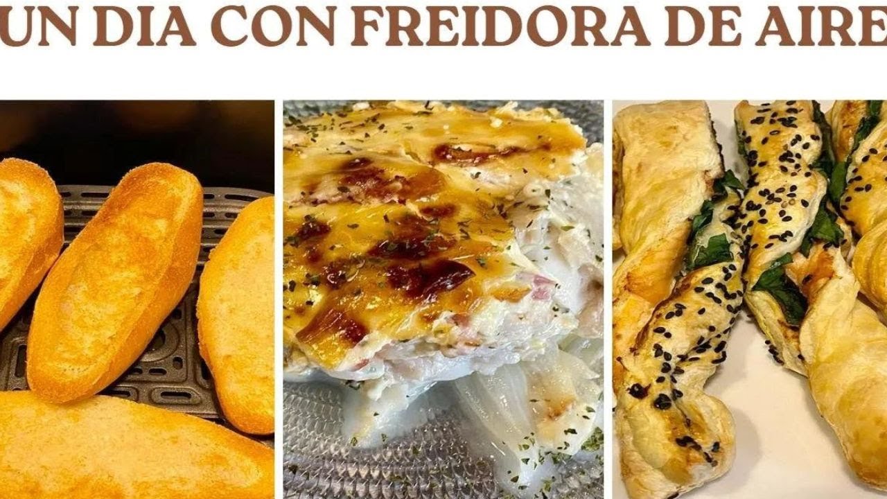 UN DÍA CON FREIDORA DE AIRE!!👍👏👏🤤