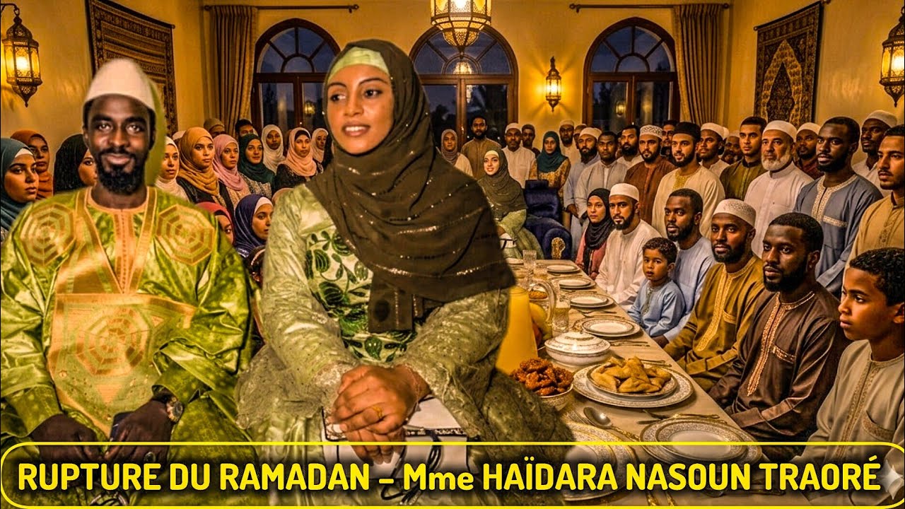 Mme Haïdara Nasoun Traoré organise une rupture du Ramadan comme chaque année 