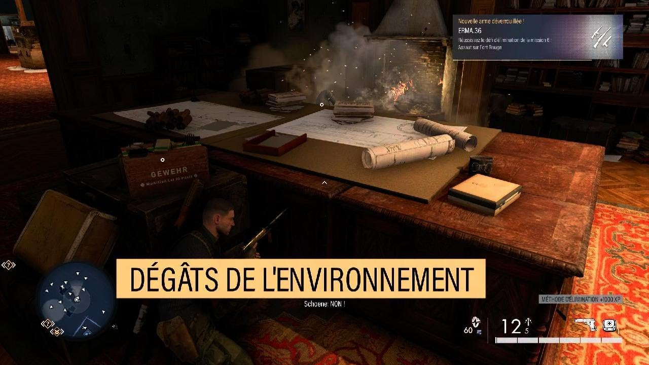 Sniper Elite: Resistance kill torpille charbon