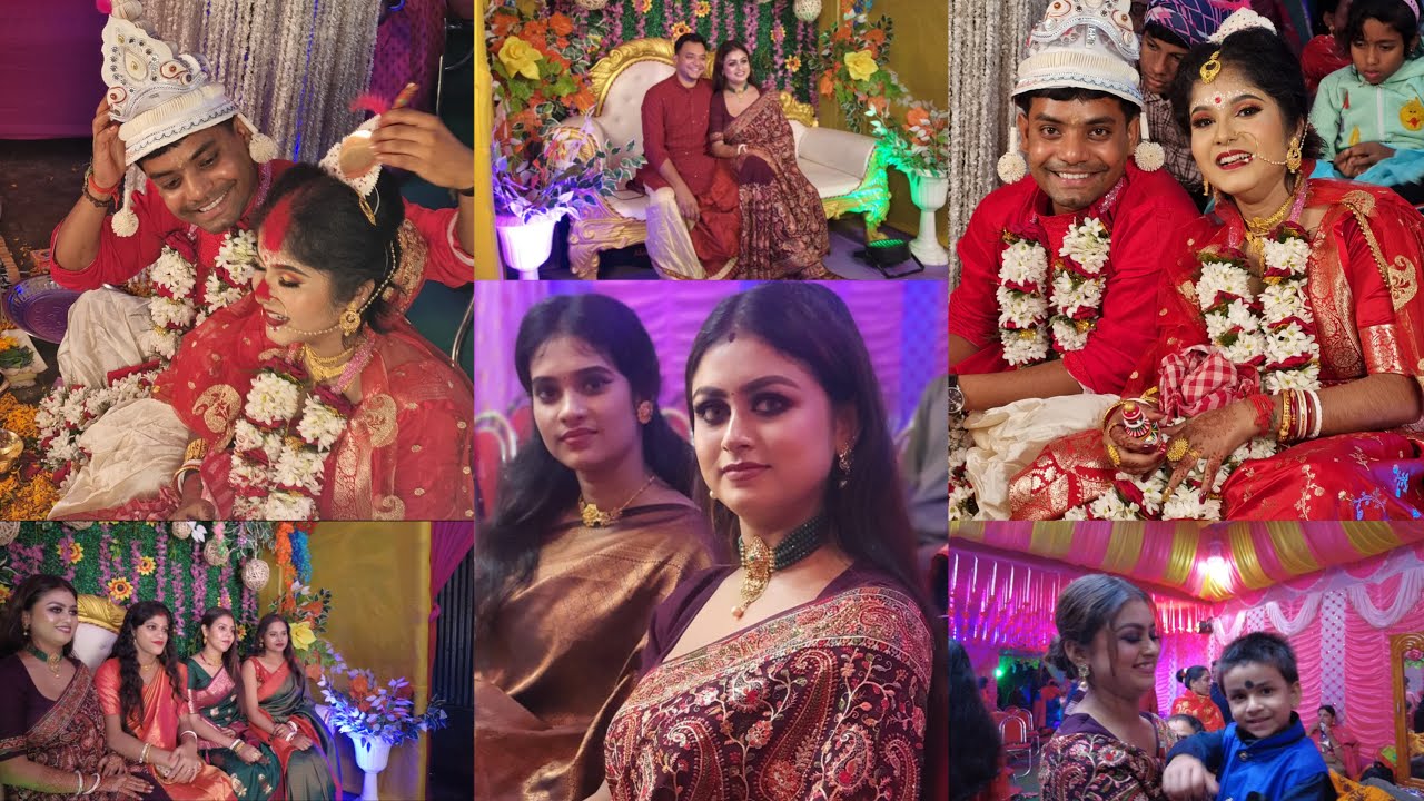 দাদার বিয়ের মুহূর্ত 😊🥰