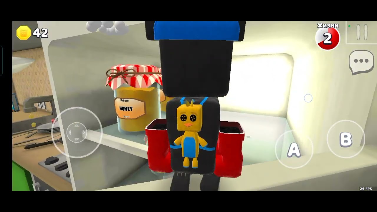Проходим гигантский дом в игре #SuperBearAdventure 1 часть