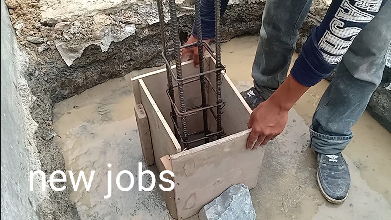 New jobs របៀបជីកគ្រឹះសំរាប់ផ្ទះចាក់ប្លង់សេ១សន្លឹក