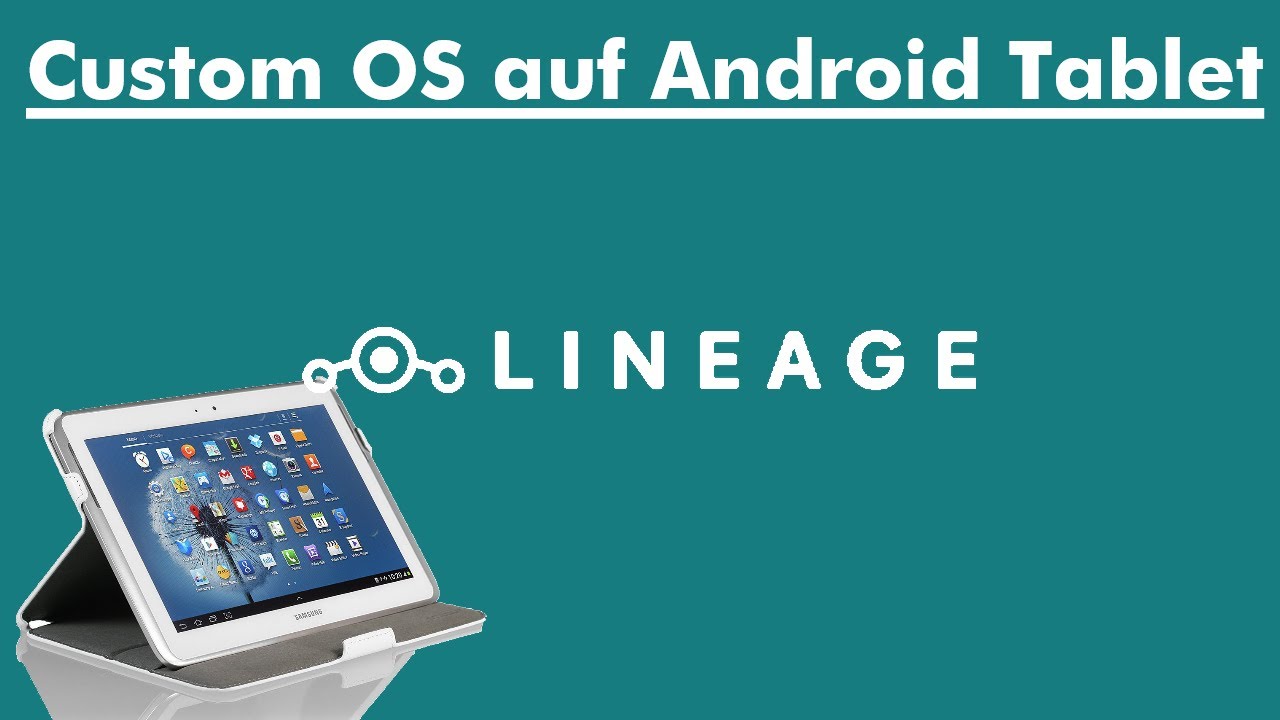 CustomOS auf Android-Tablet am Beispiel des Samsung Galaxy Note 10.1