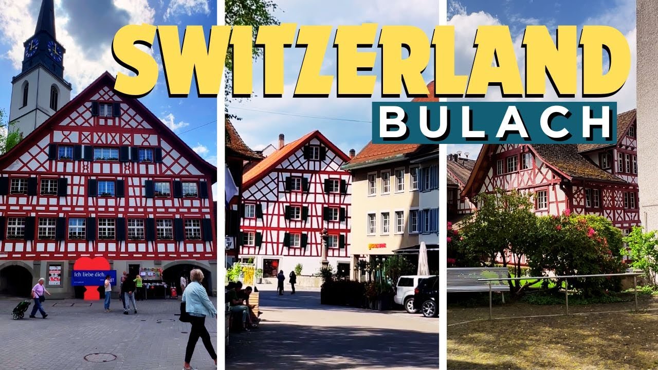 B&uuml;lach Switzerland 🇨🇭 | Walking Tour of a Beautiful Swiss Town