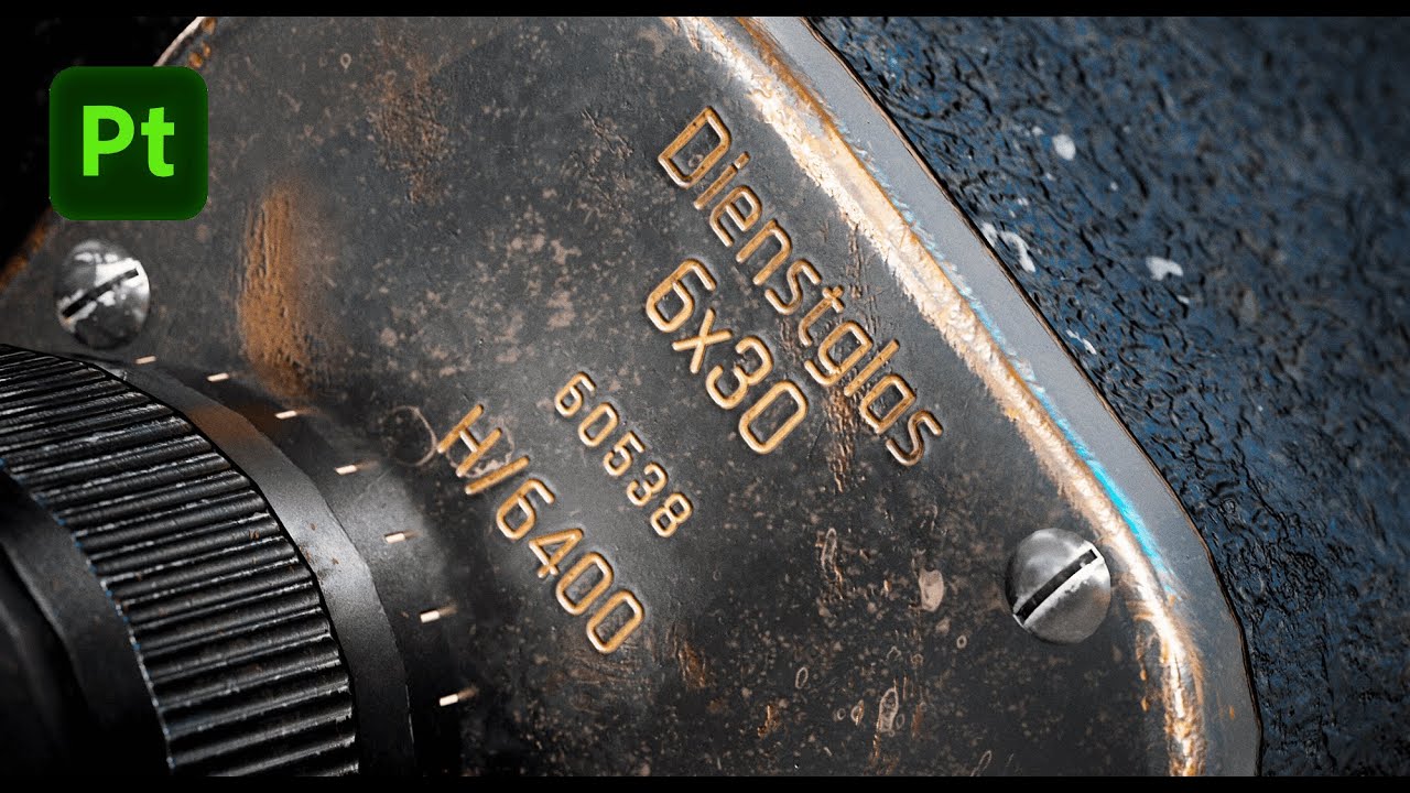 TUTORIAL de texto ESTAMPADO en Substance Painter