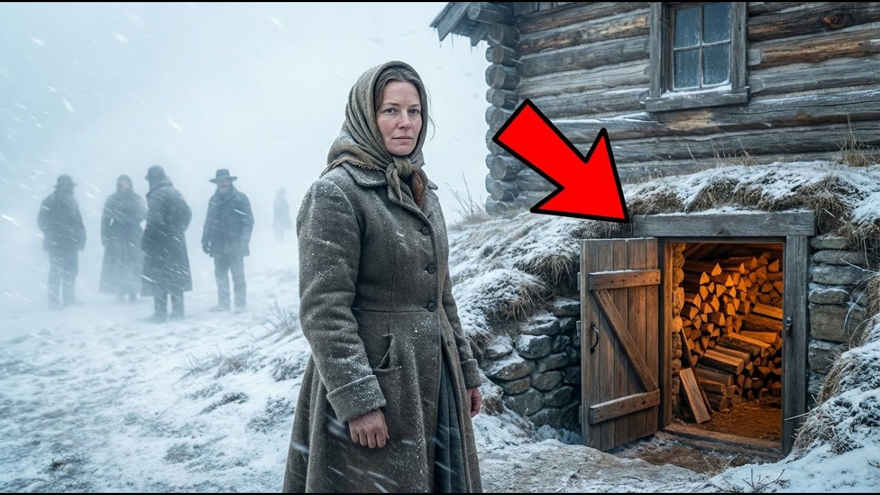 Neighbors Laughed When She Buried Shed Beneath Cabin — Until Her Firewood Stayed Dry At Blizzard