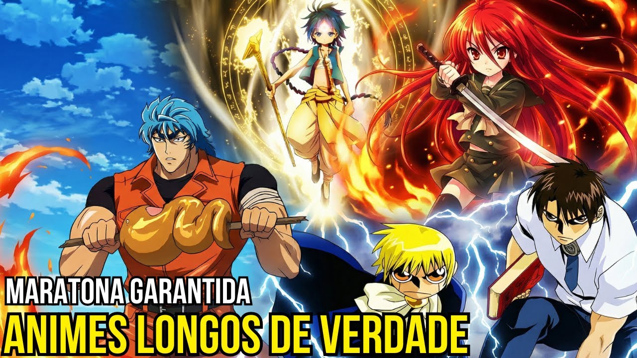 ANIMES PARA MARATONAR! TOP 8 ANIMES QUE NÃO MORREM EM 12 EPISÓDIOS 🔥