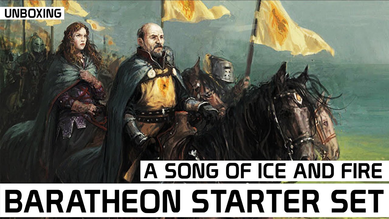Unboxing: Baratheon Starter Set | A song o ice and fire | + Review der Miniaturen | GoT | DICED