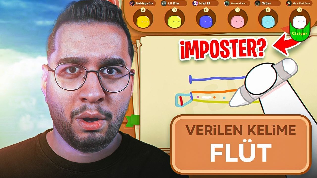 EVERYONE IS DRAWING PICTURES FROM THE GIVEN WORD, BUT THERE'S A TRAITOR AMONG US!! | FEIGN