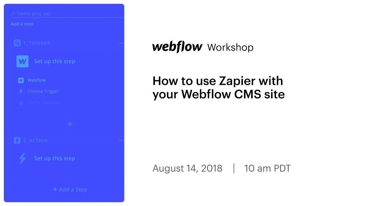 How to use Zapier with your Webflow CMS site