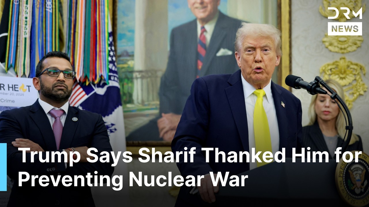 Trump Praises Pakistan PM Shehbaz Sharif: &lsquo;He Said I Saved Millions of Lives&rsquo; | AC1G