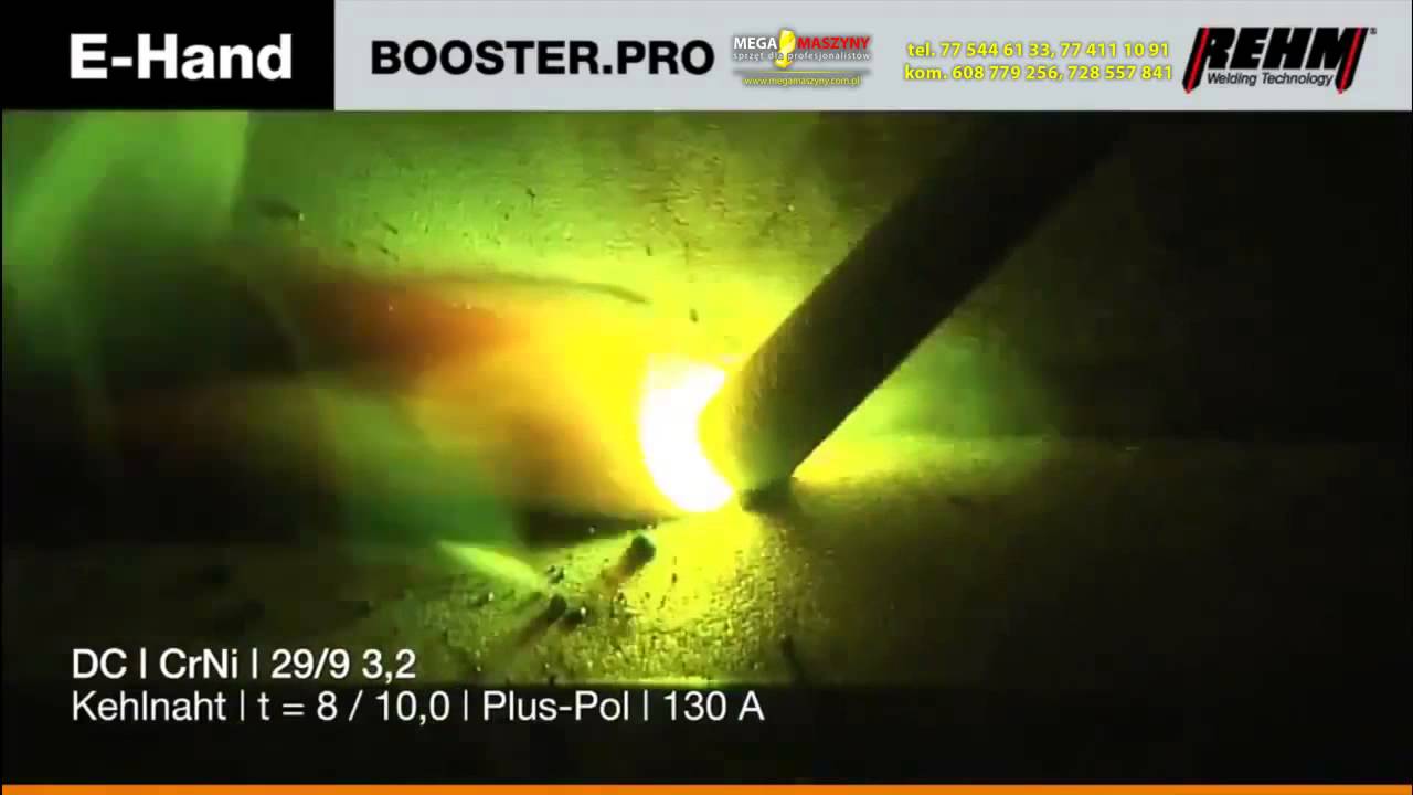 BOOSTER PRO REHM spawarki ręczne inwerterowe