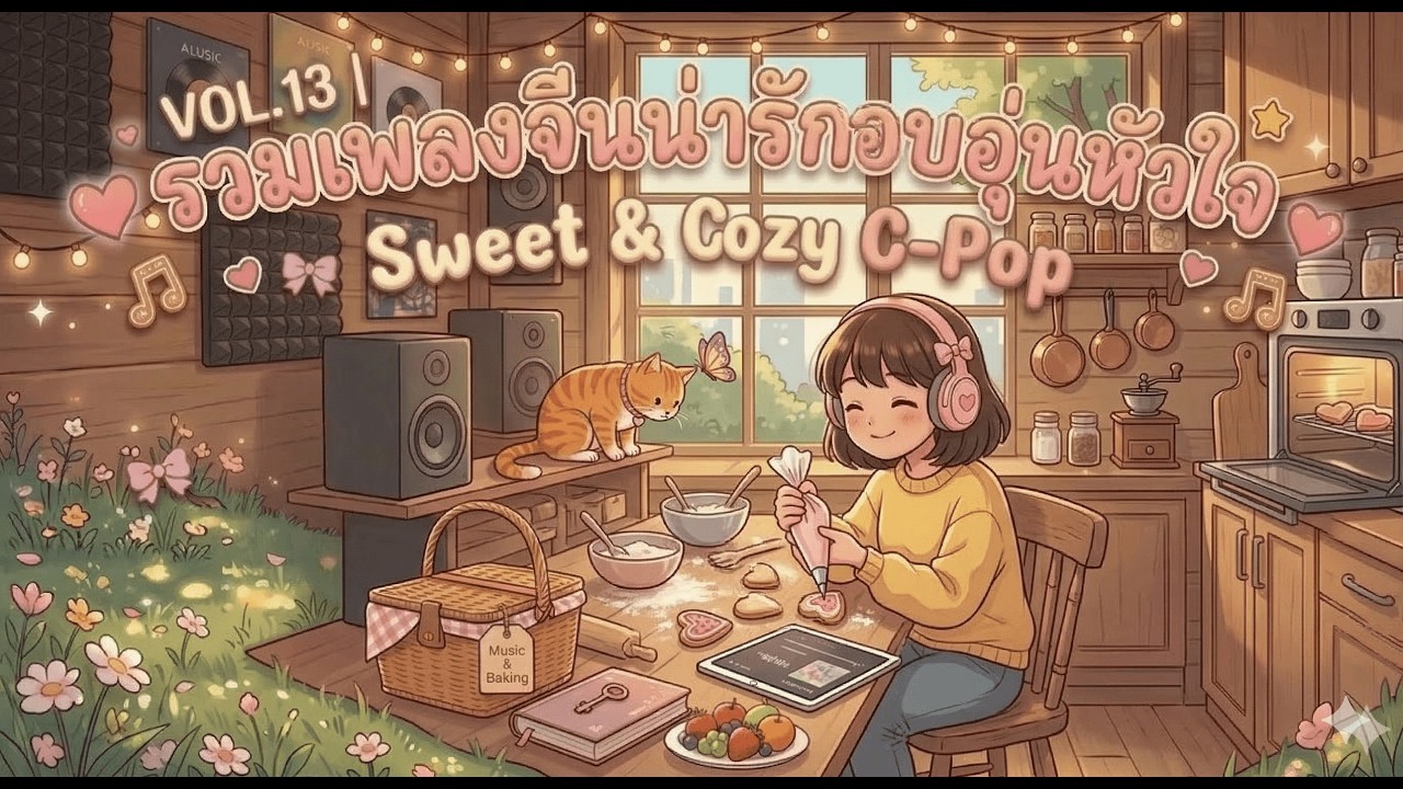 เพลงทั้งหมดใน VOL.13 |รวมเพลงจีนน่ารักอบอุ่นหัวใจ ฟังเพลินจนยิ้มตามไม่รู้ตัว 2026 Sweet & Cozy C-Pop