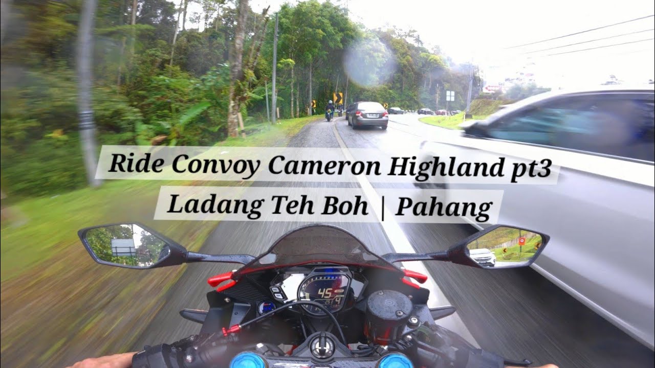 Ride ke Cameron Highland w Kawasaki Team | Honda CBR250RR | Puresound | Part 3
