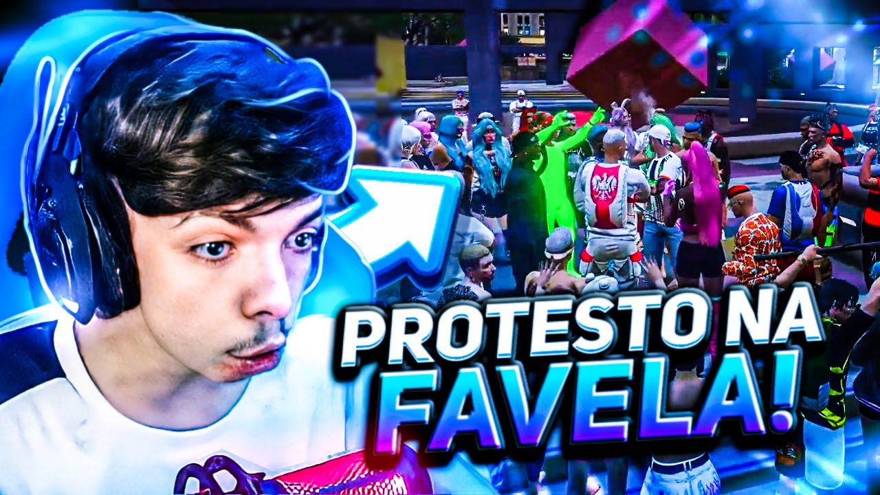 POLÍCIA INVADIU E PACIFICOU A FAVELA?! - GTA RP