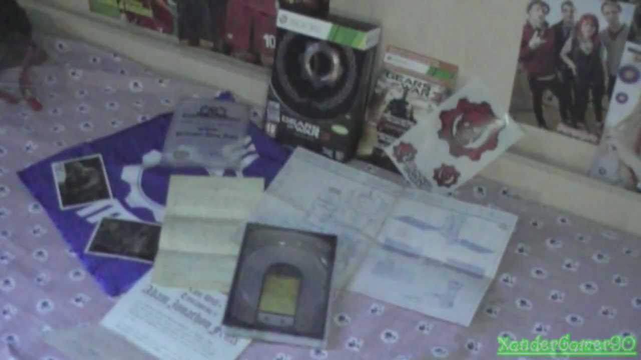 UNBOXING GEARS OF WAR 3  LIMITED EDITION Ita