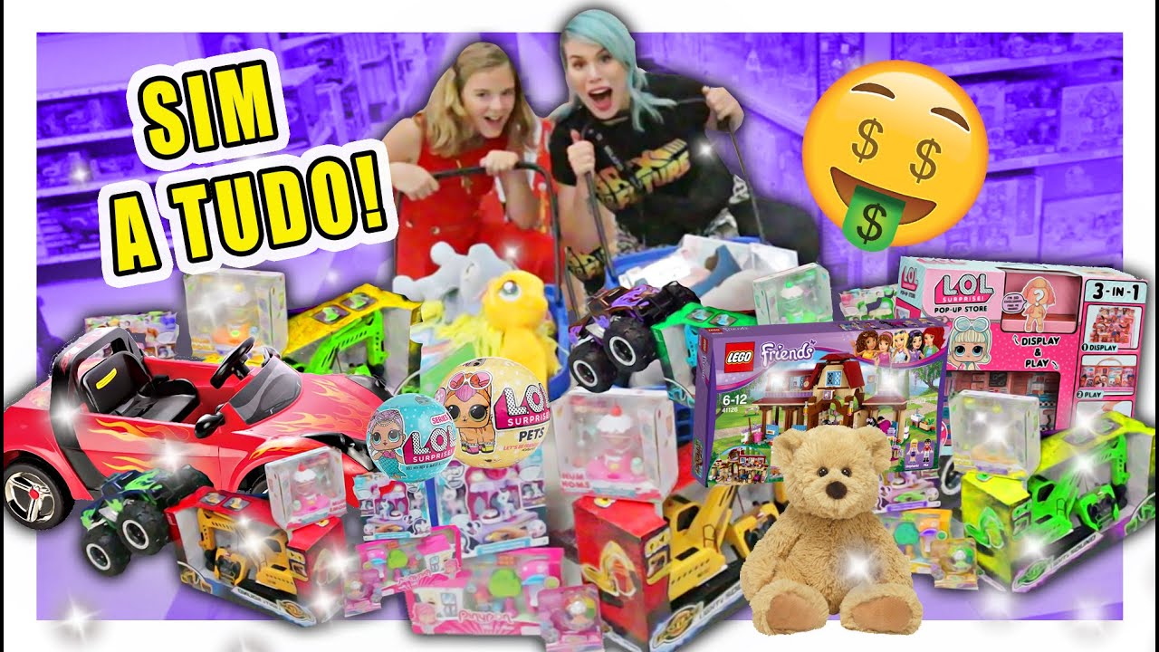 DIZENDO SIM A TUDO O QUE A MINHA IRMÃZINHA ME PEDIU!