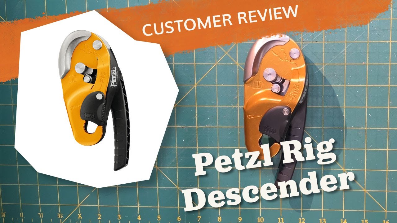 Petzl Rig Self Braking Descender - Dan Wesson's Customer Video Review