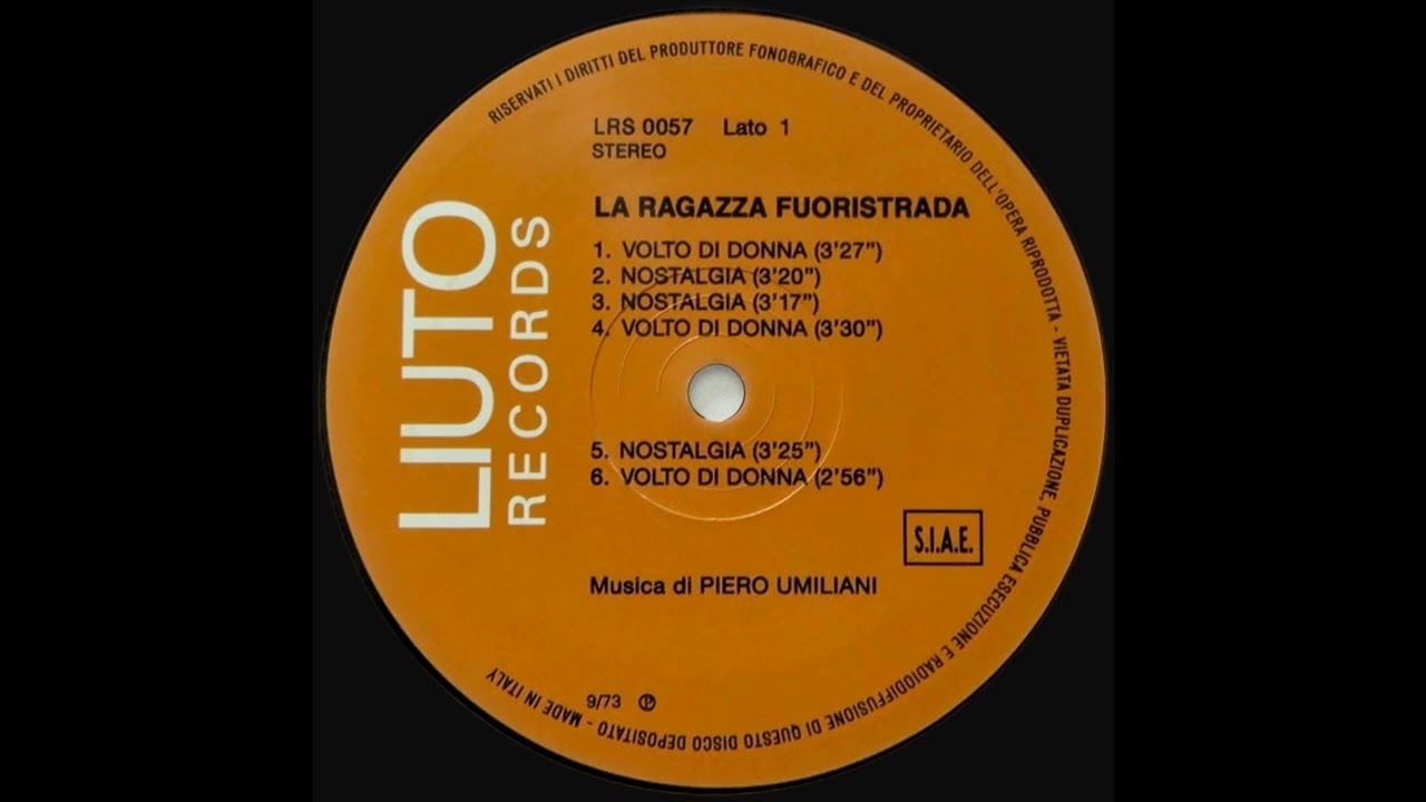 Piero Umiliani - Nostalgia (Synth Version)