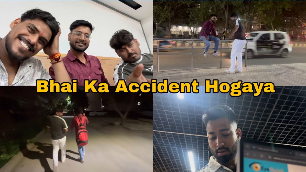 Bhai ka Accident Hoagaya😱 | Hath Tut Gaya💔 | Vlog193