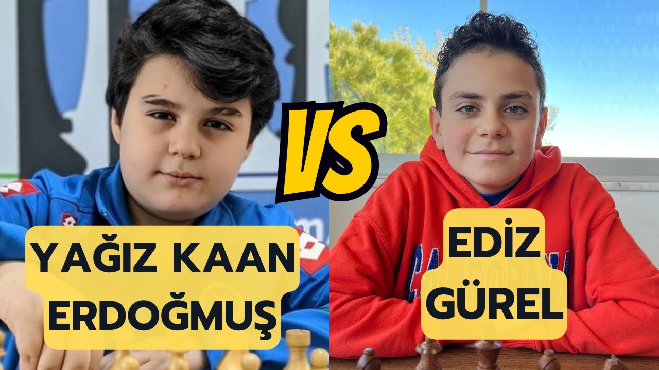 TÜRK SATRANCININ 2 GENÇ YILDIZI KARŞILAŞTI! (Yağız Kaan - Ediz)
