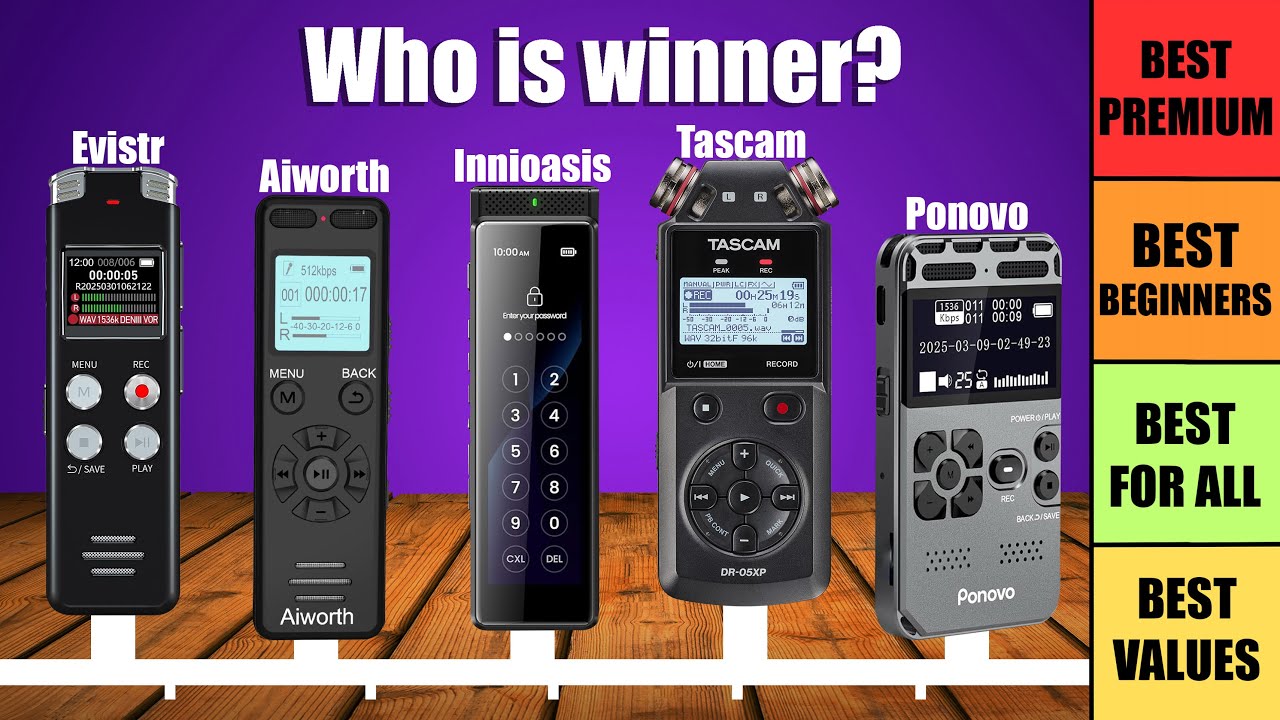TOP Digital Voice Recorders - You Must See Before Buying!