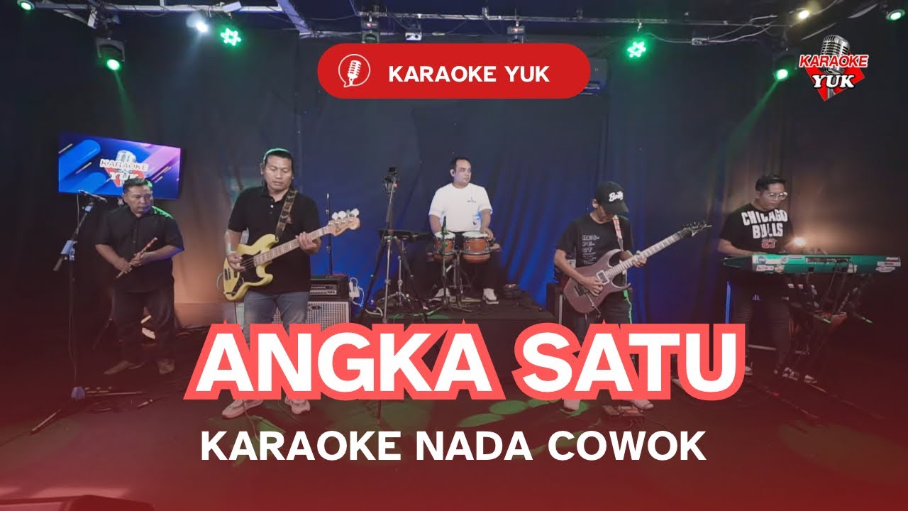 ANGKA SATU CACA HANDIKA KARAOKE NADA COWOK PRIA Key Am