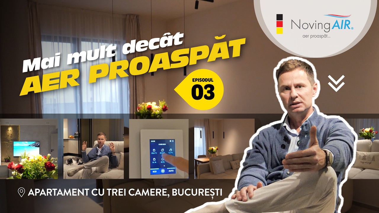 Ventilație și climatizare &icirc;ntr-un apartament: mai mult dec&acirc;t aer proaspăt | Episod 3