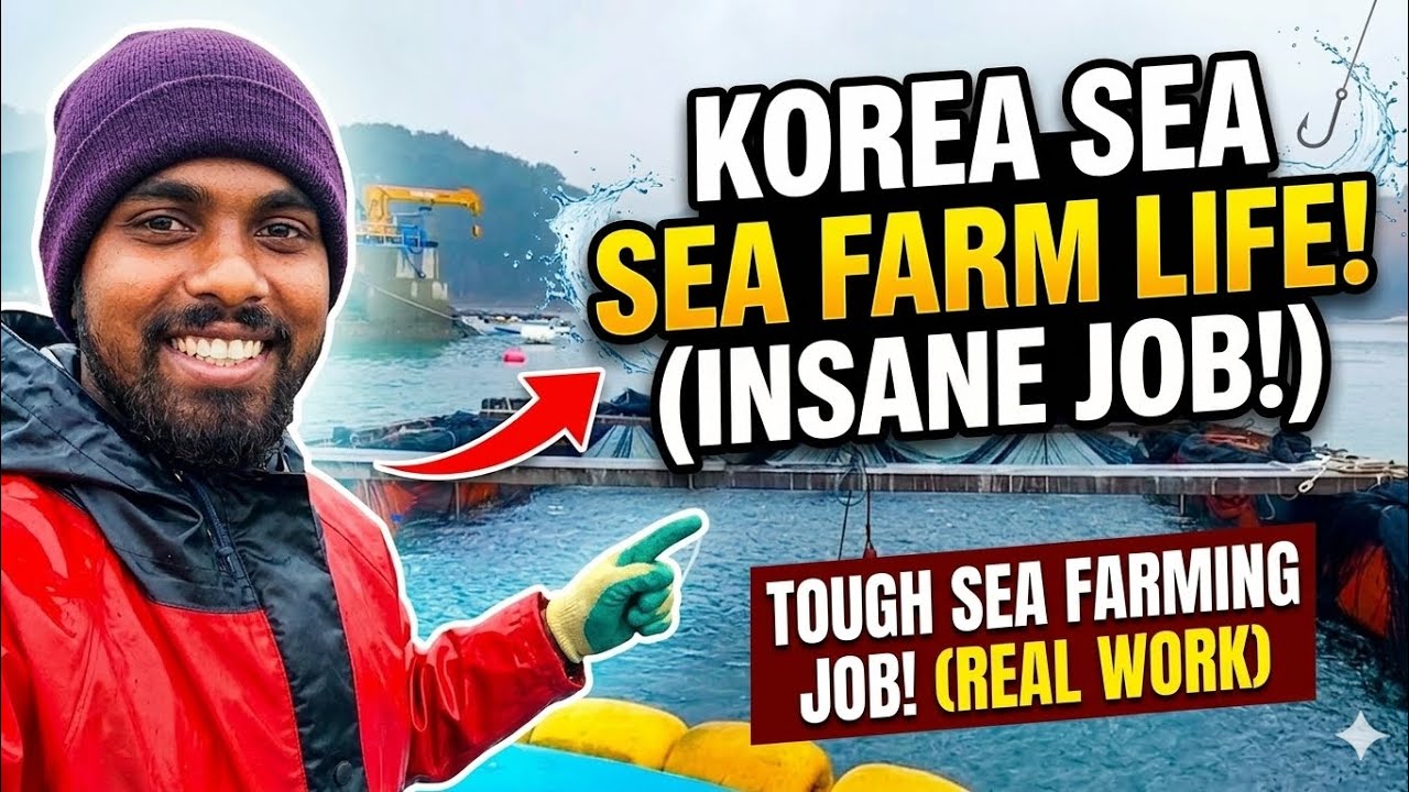 Ever wondered how the freshest fish reaches a Korean market stall?#korea #fishing #trending #viral