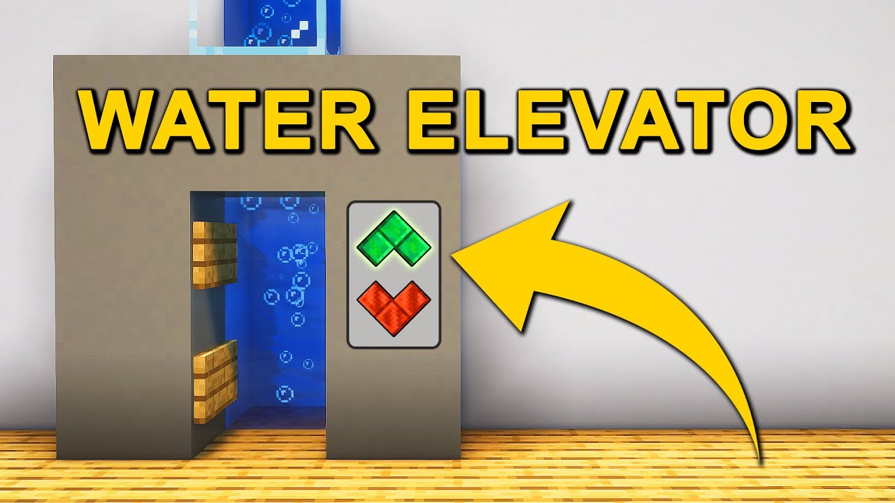 EASIEST Water Elevator in Minecraft 1.21+ (Tutorial)