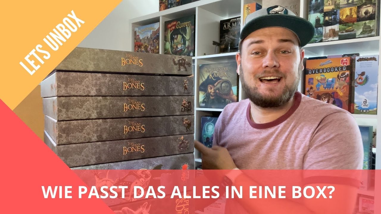 Wie soll das alles in die Trove Chest? - Unboxing und Umpacken - German