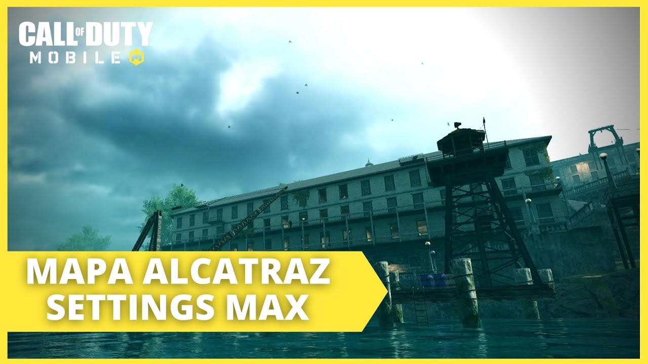GAMEPLAY NO MAPA ALCATRAZ DO BATTLE ROYALE | ULTRA SETTINGS - CALL OF DUTY MOBILE [4K60FPS]