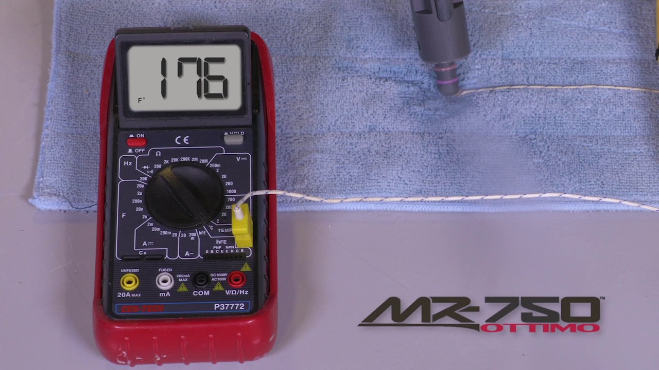 MR 750 Temp Gauge