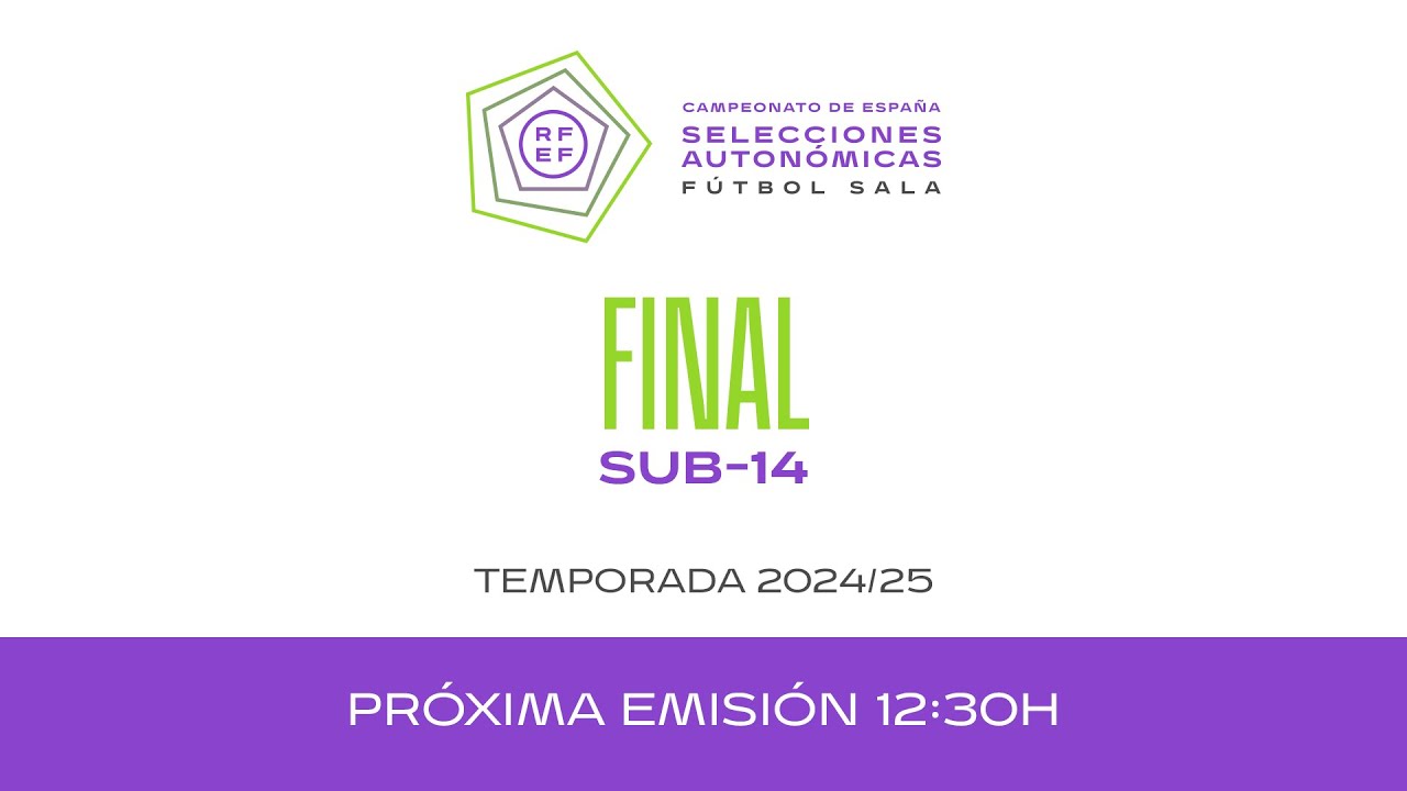 Castilla La Mancha 0–1 Cataluña | Fútbol sala | Sub-14 femenina | Final, CESA | Temp 2024/25 I 🔴RFEF